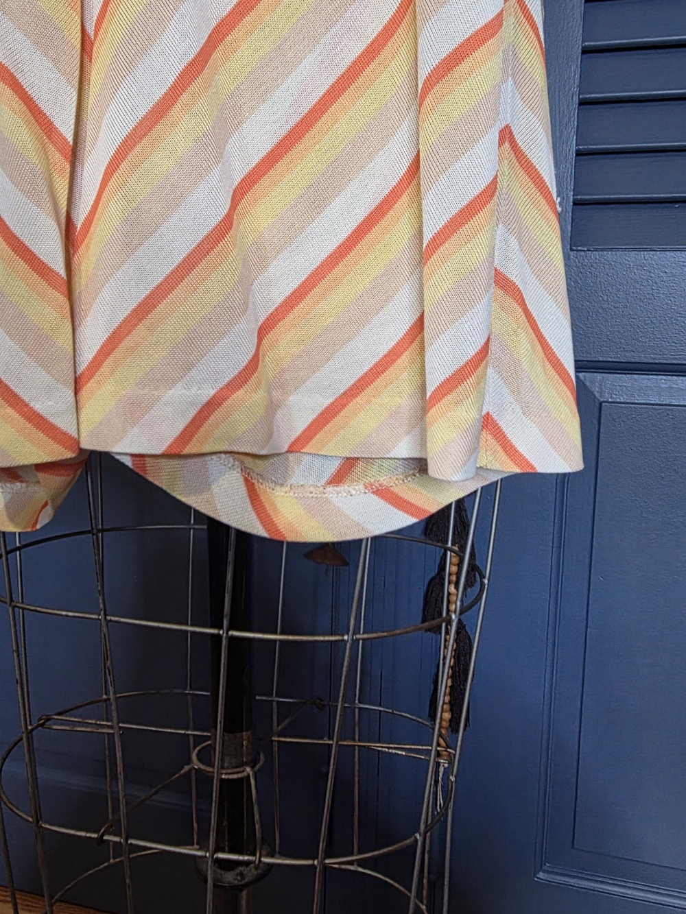 Haute Hippie Striped Halter Backless Knit Romper Size Small - Picture 4 of 8